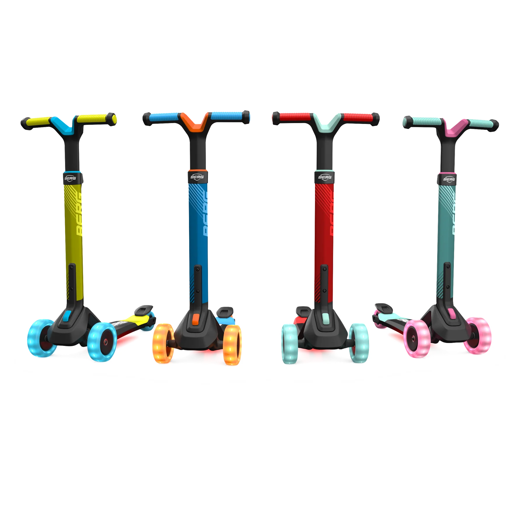 BERG Nexo Foldable Lights Lime