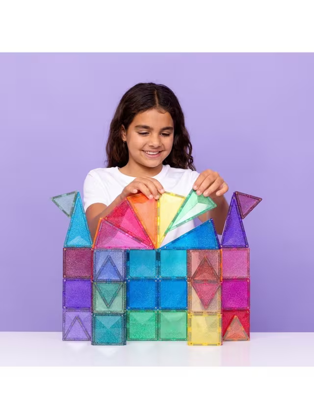 Connetix Glitter Castle Pack 48 pcs