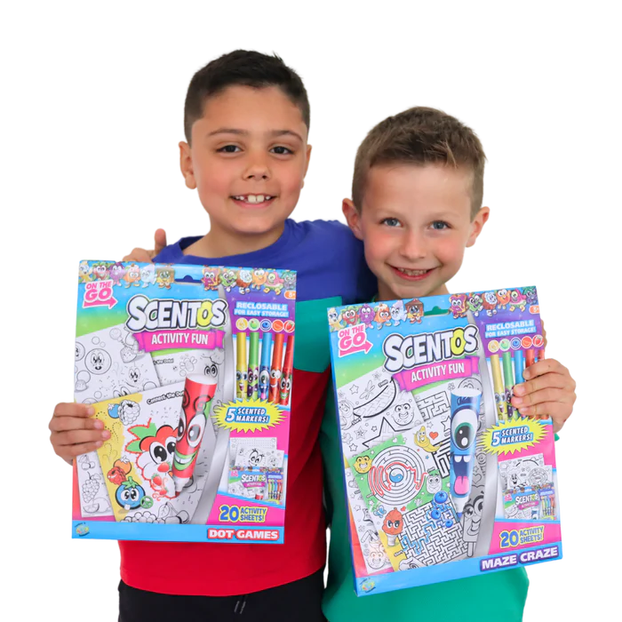 Scentos On The Go Activities Dot to Dot