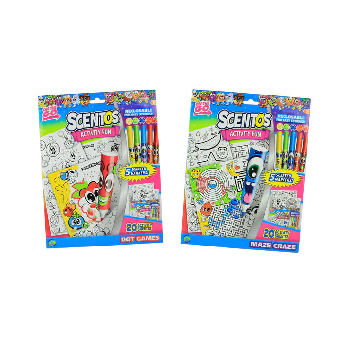 Scentos On The Go Activities Dot to Dot