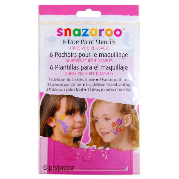 Snazaroo Girls Fantasy Faces Stencils
