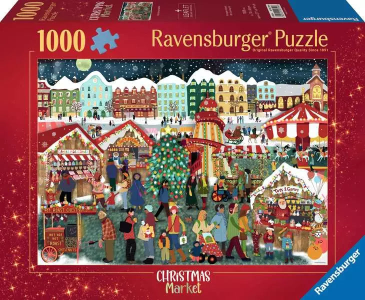 Ravensburger puzzle Christmas market 1000pcs