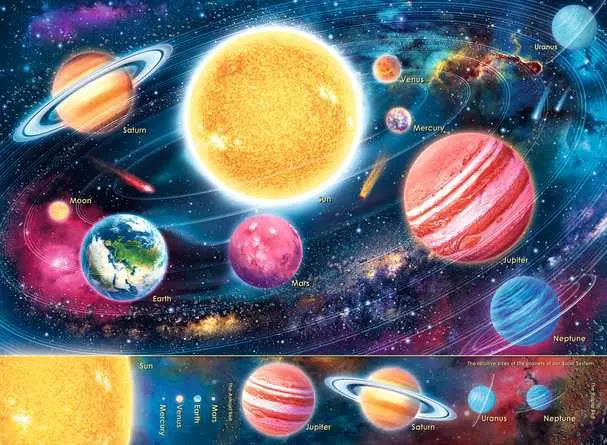 Ravensburger Puzzle Solar System 300 XXL