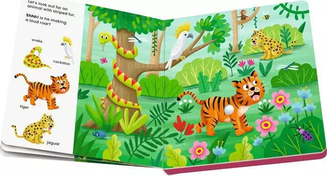 Ravensburger Shhh Who's there? Jungle Animals