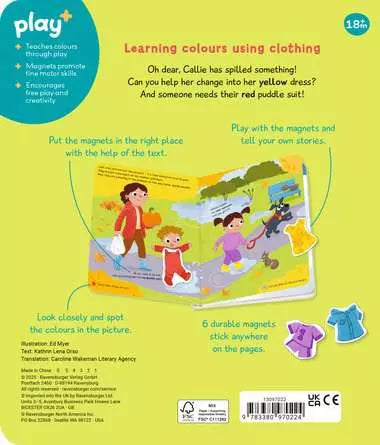 Match & Learn Colours - My First Magnetic Book
