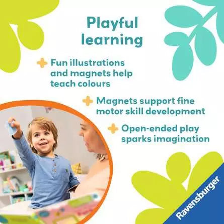 Match & Learn Colours - My First Magnetic Book