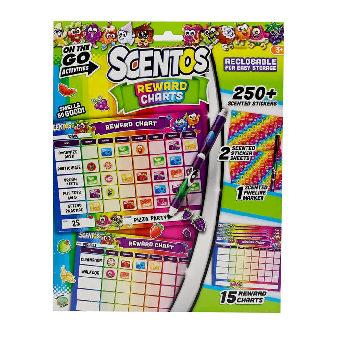 Scentos On The Go Activities Reward Charts