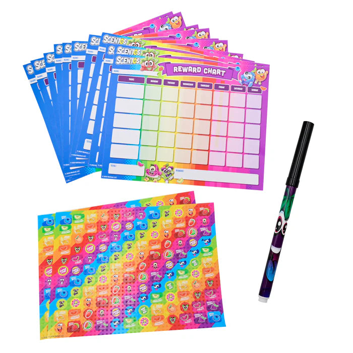 Scentos On The Go Activities Reward Charts