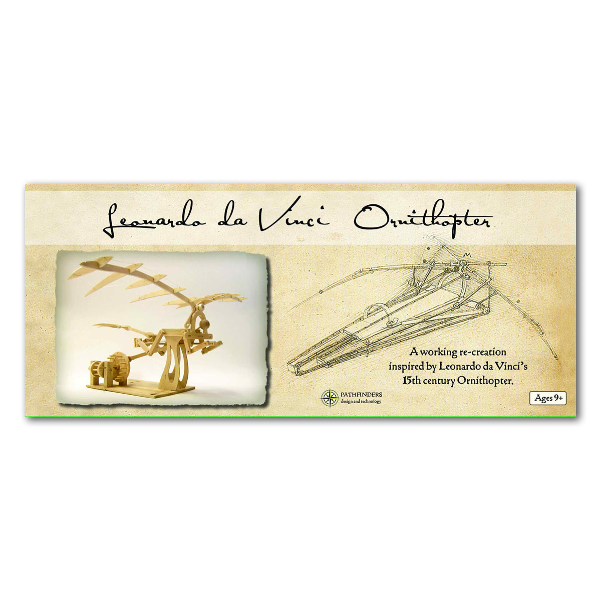 STEM Leonardo Da Vinci Ornicopter