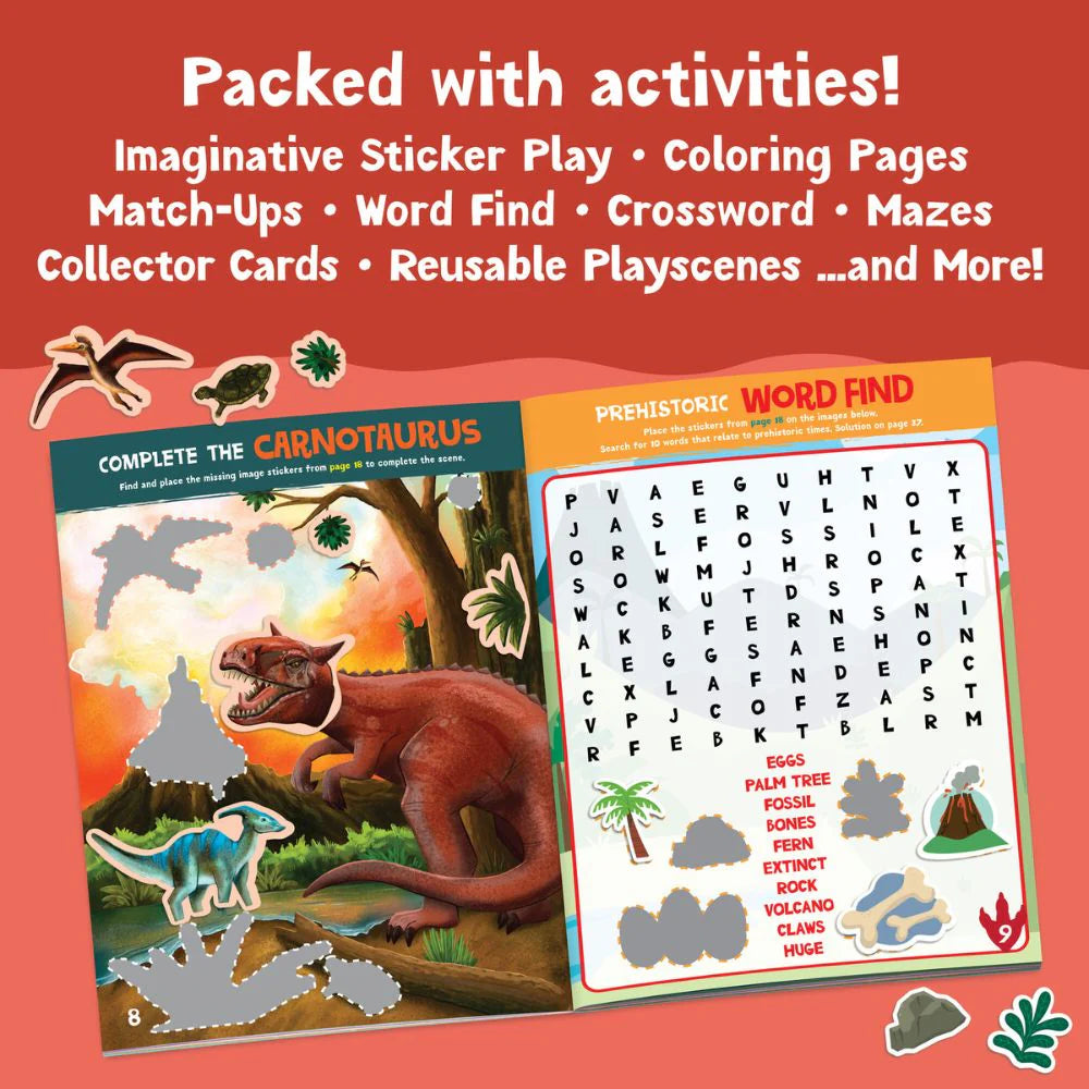 Activity Sticker Book - Dinosaurs