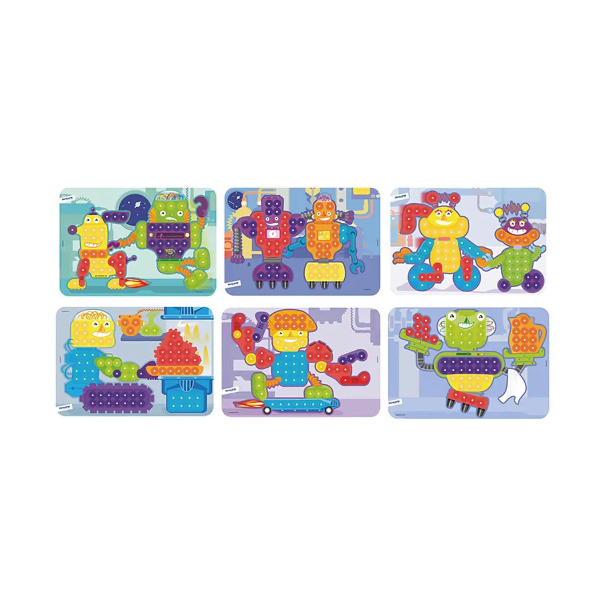 Pegs 15 mm (150 pieces) - Bright Colors