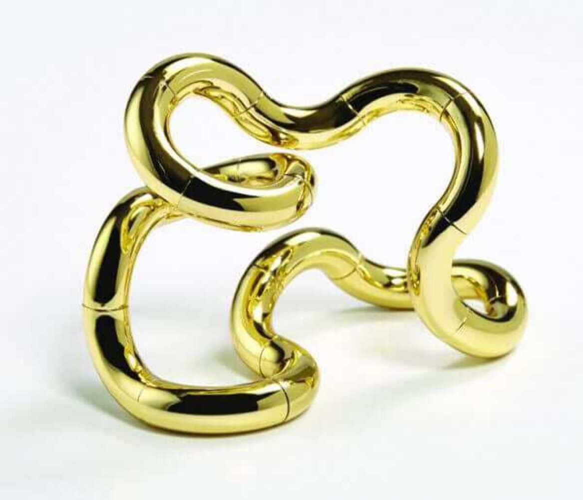 Tangle Metallic Twist Shape Fidget