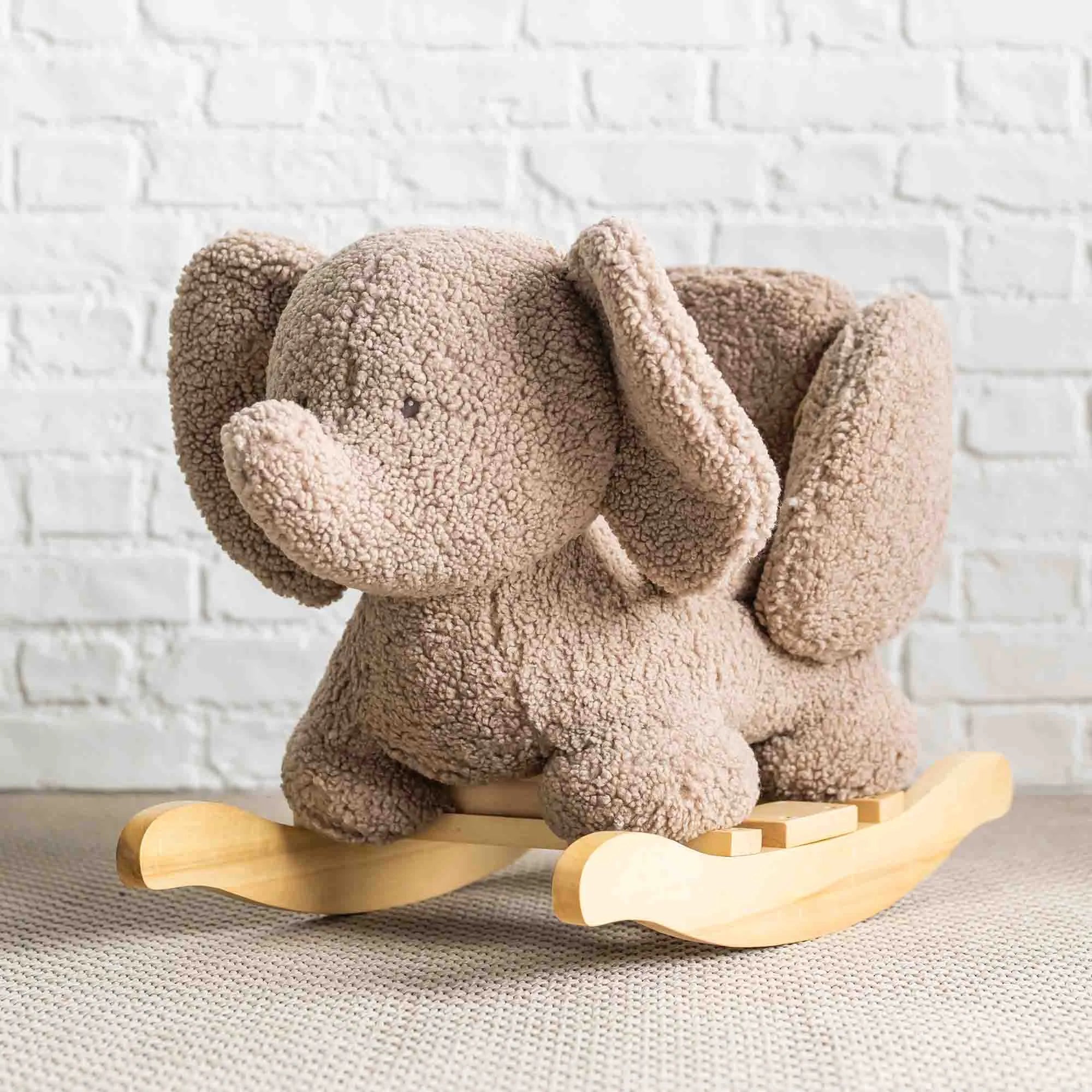 Nattou Teddy Rocker - Taupe Elephant