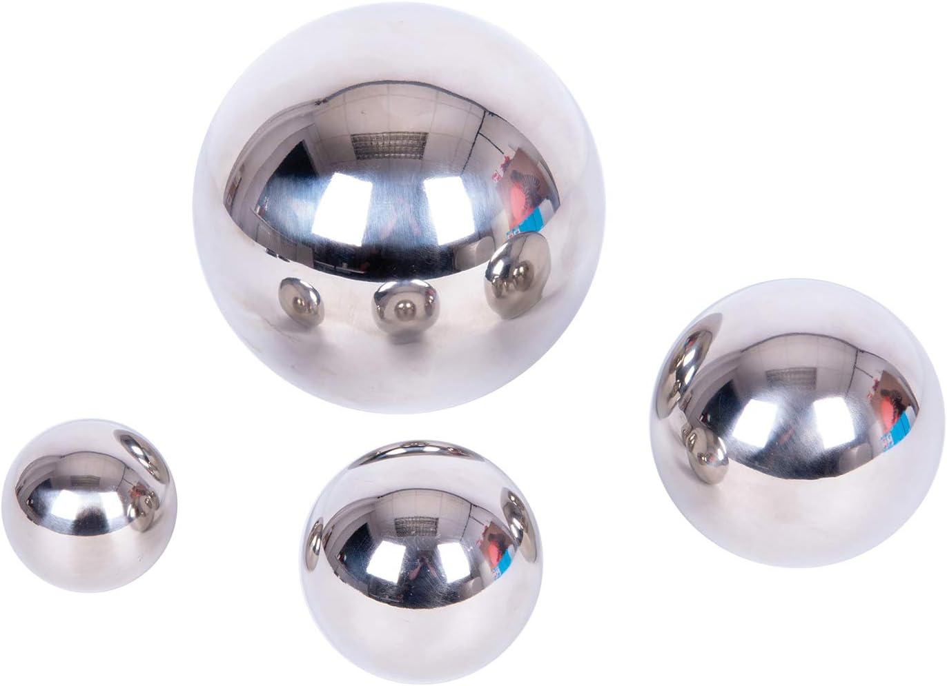 Sensory Reflective Silver Balls