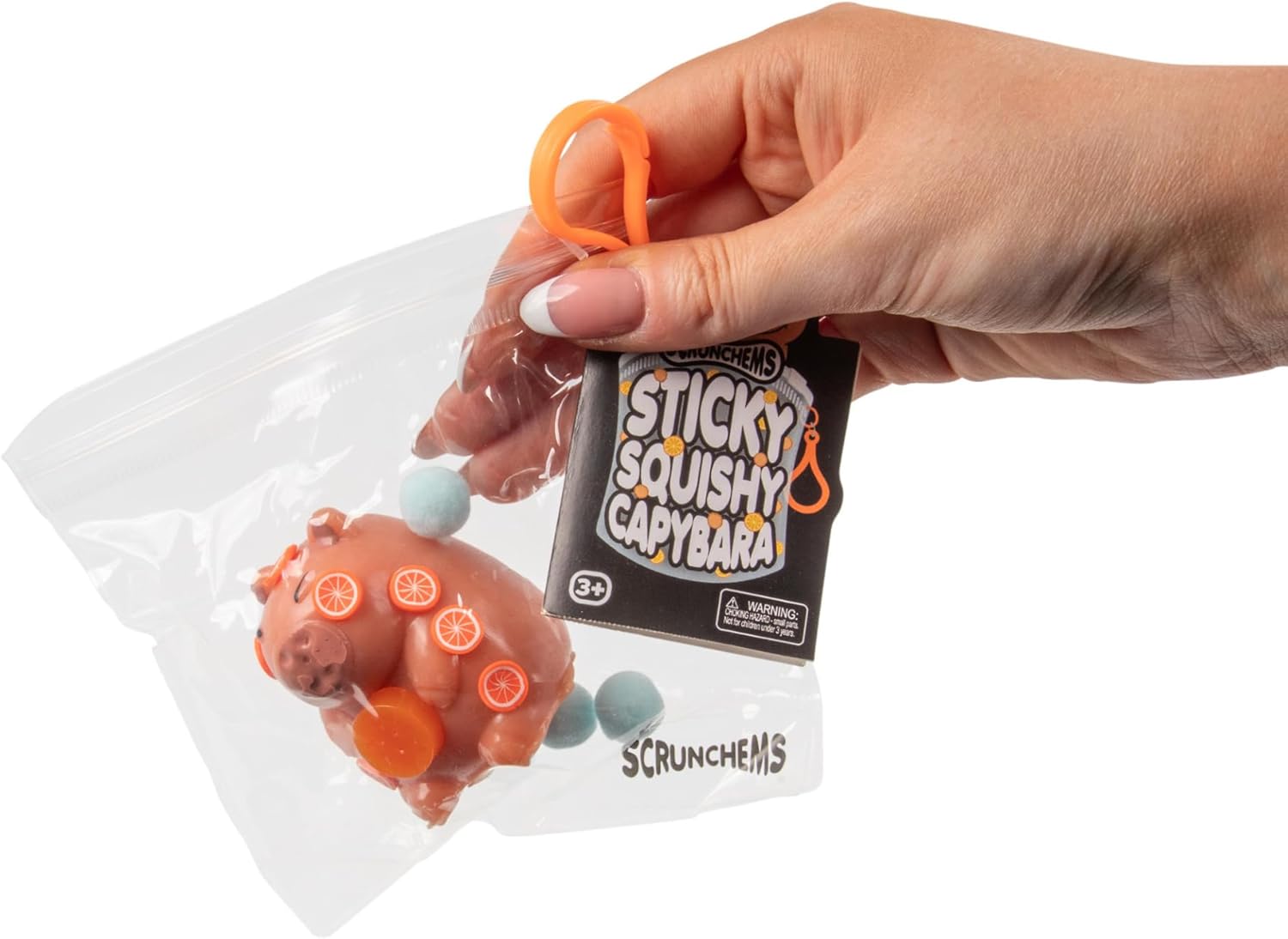 Scrunchems Sticky Squishy Capybara