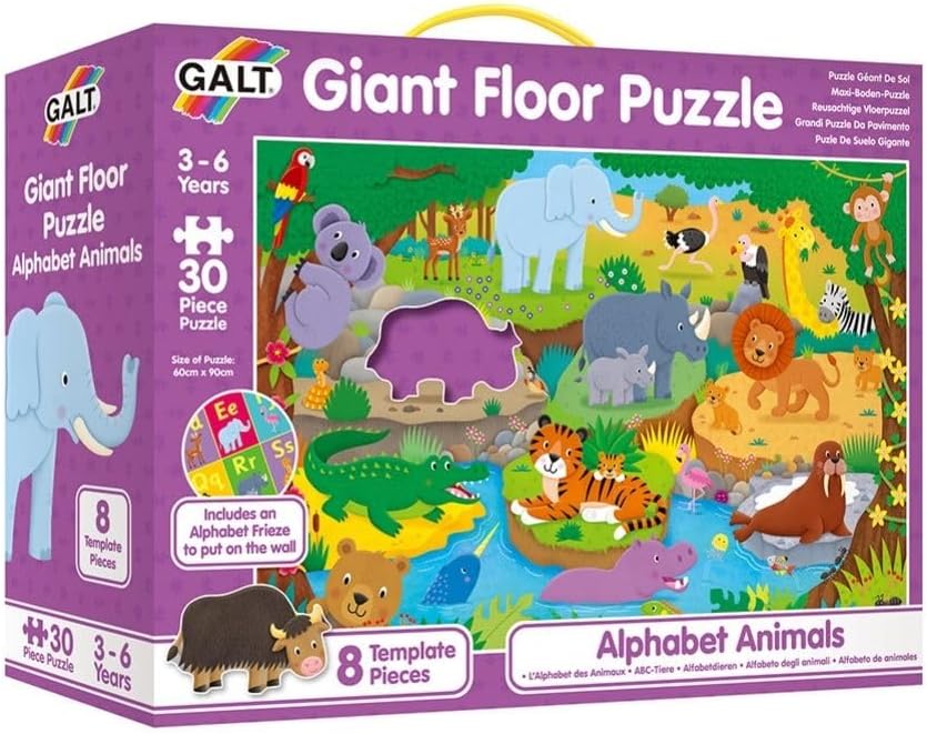 Giant Floor Puzzle - Alphabet Animals