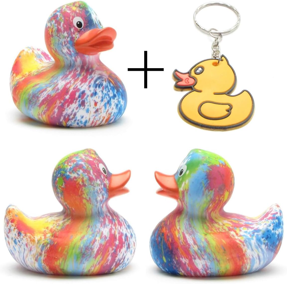Tie-Dye Rubber Duck