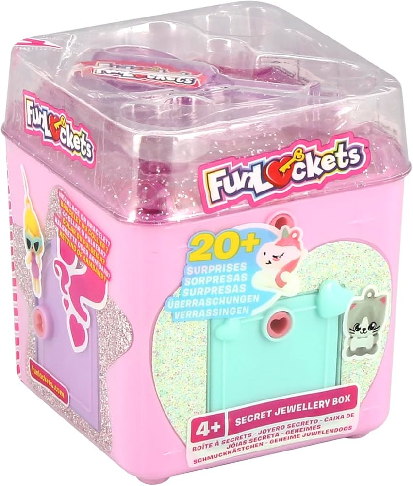 FunLockets Secret Jewellery Box - 20+ Charms & Surprises!
