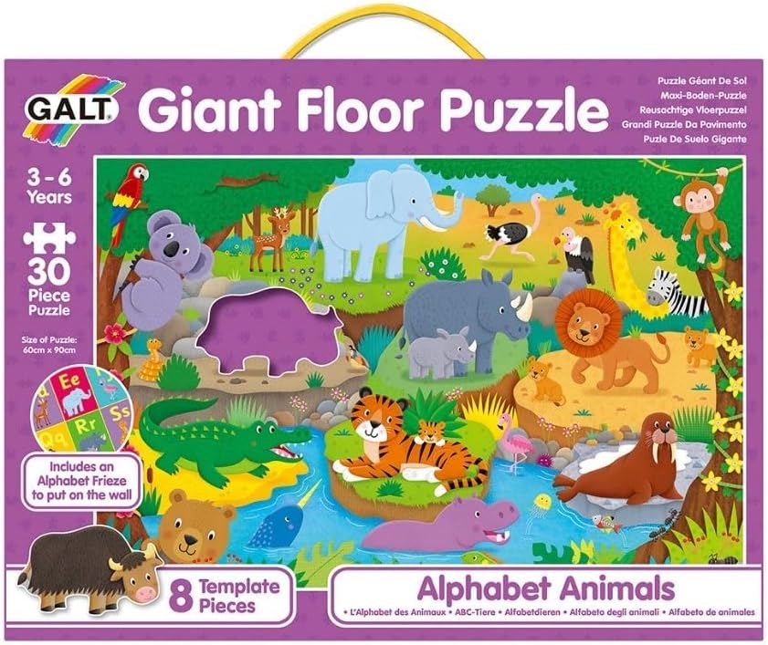 Giant Floor Puzzle - Alphabet Animals
