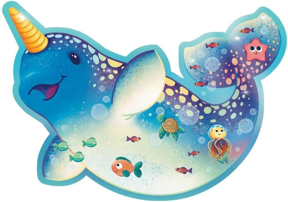 Narwhal floor puzzle