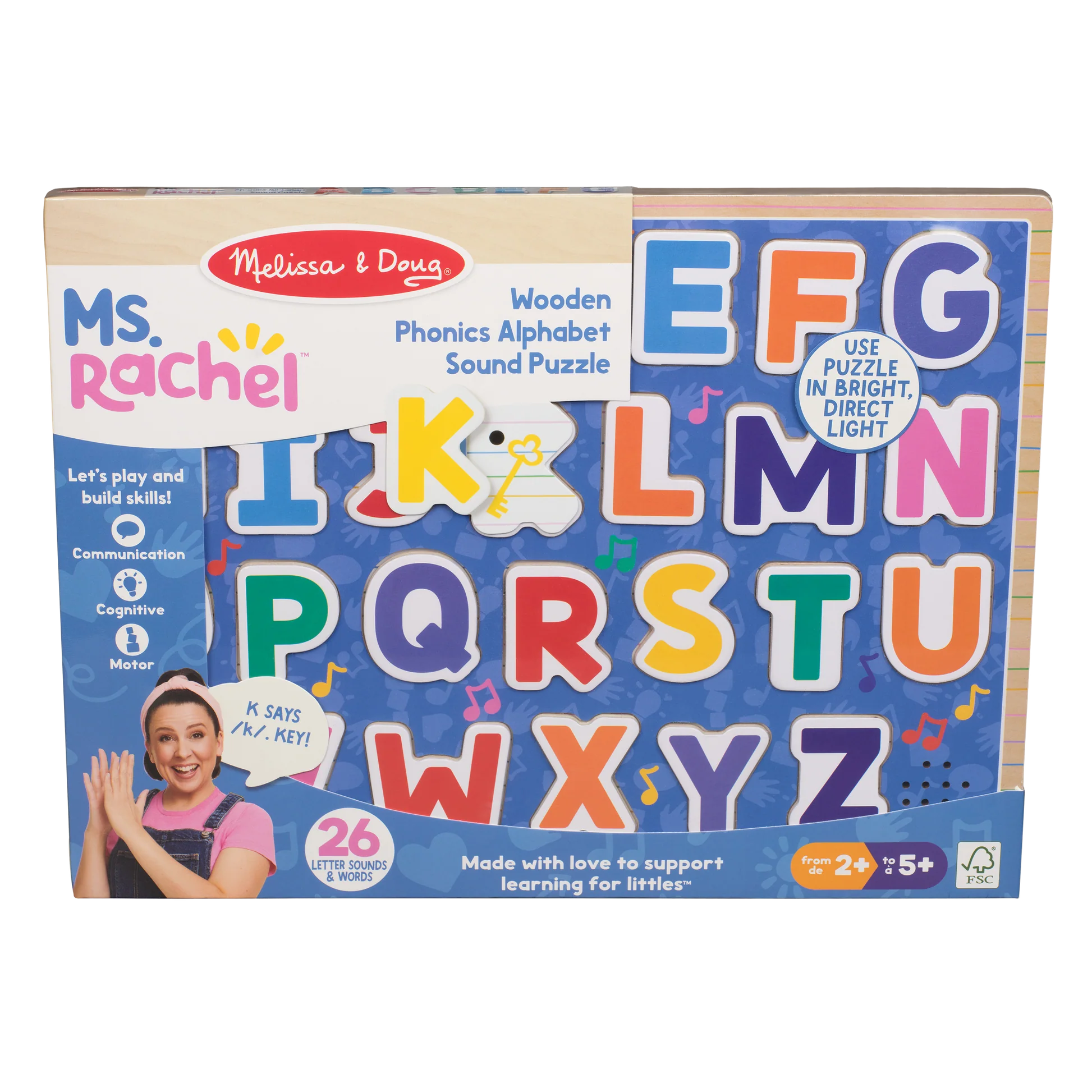 Ms. Rachel Phonics Alphabet Sound Puzzle