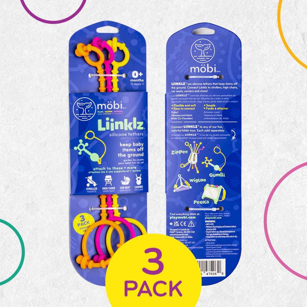 Liinklz - Silicone "Everything" Tethers - Yellow