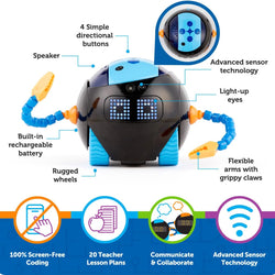 Learning Resources Cooper The STEM Robot Classroom Set