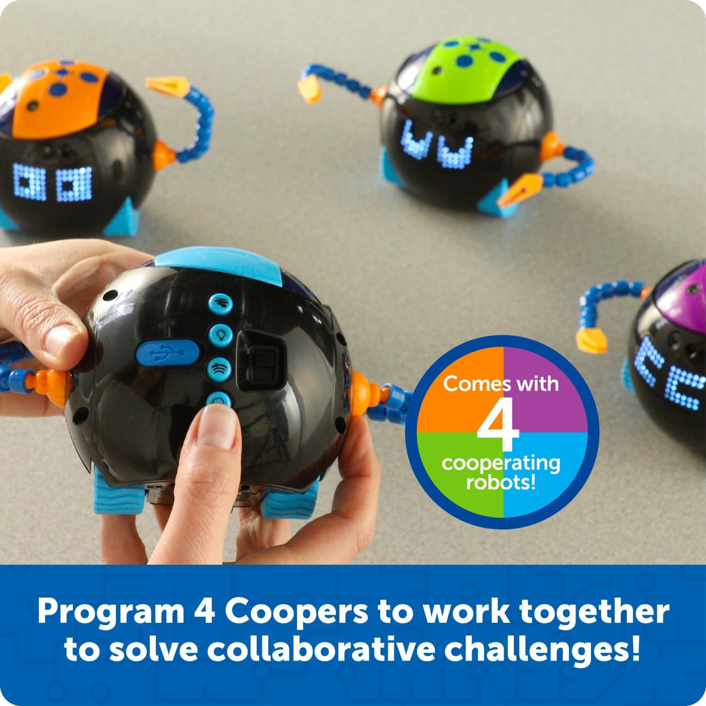 Learning Resources Cooper The STEM Robot Classroom Set