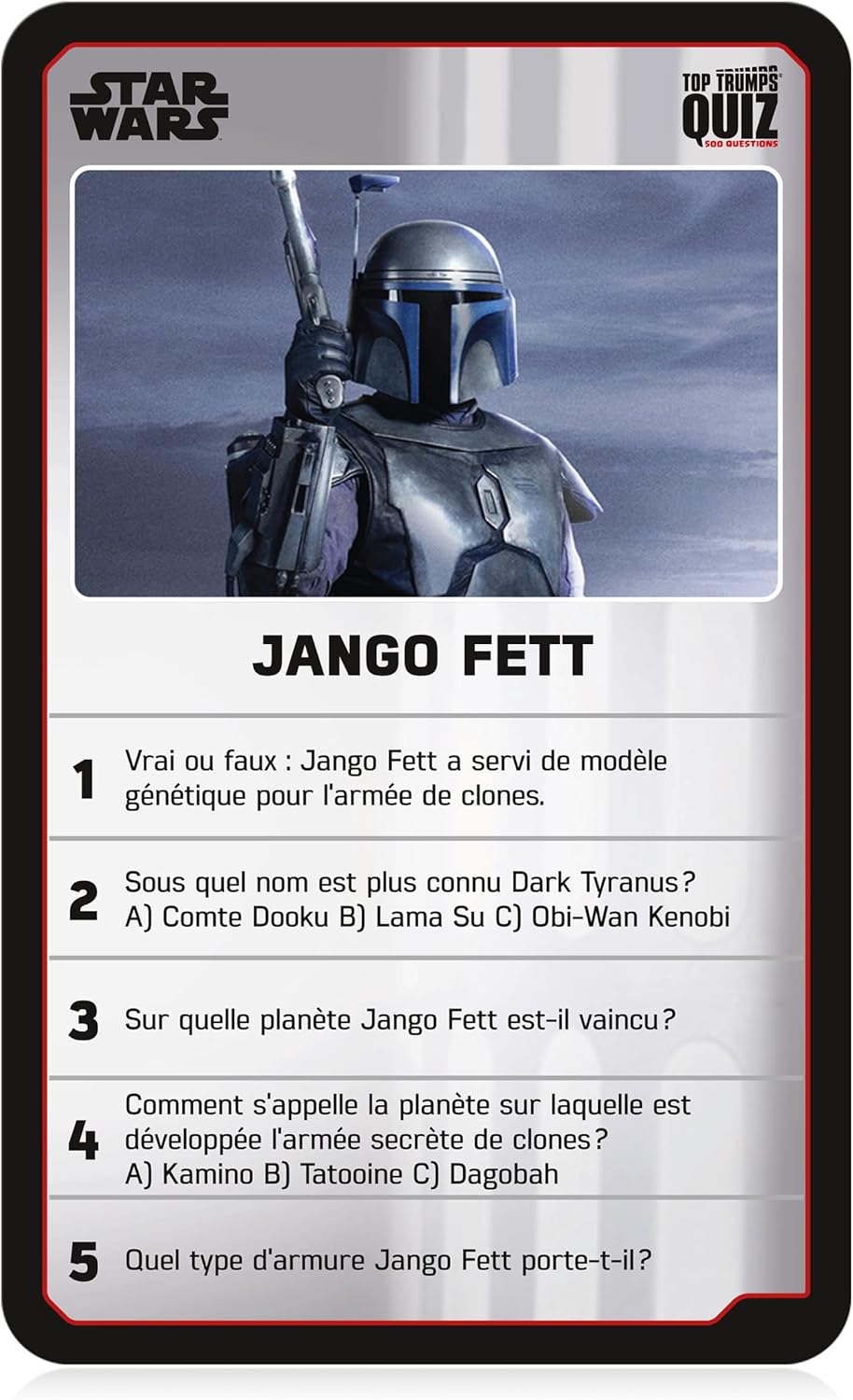 Top Trumps Quiz - Star Wars