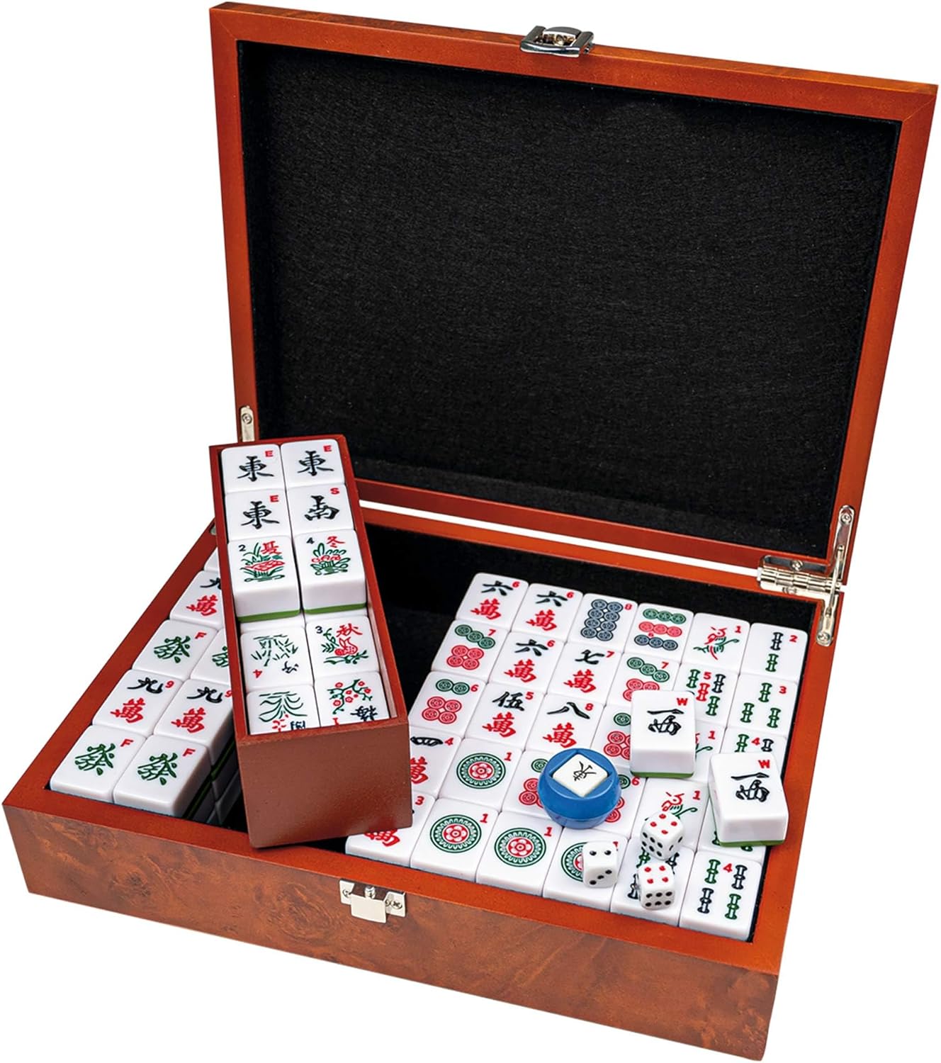 Mah Jongg, designer box, with, with Arabic numerals