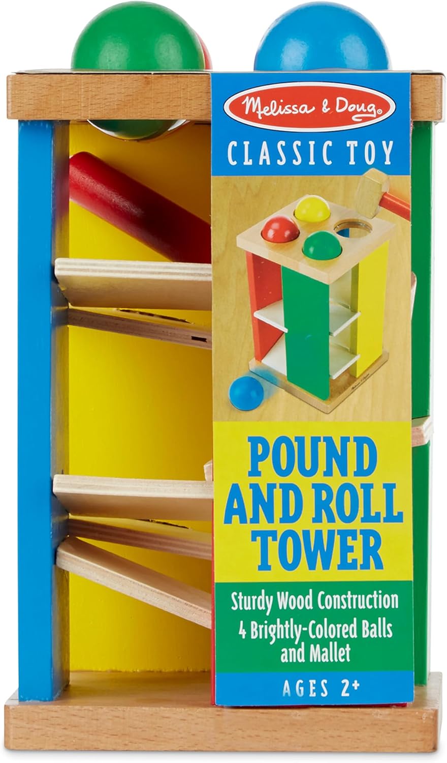 Melissa & Doug Pound and Roll Tower