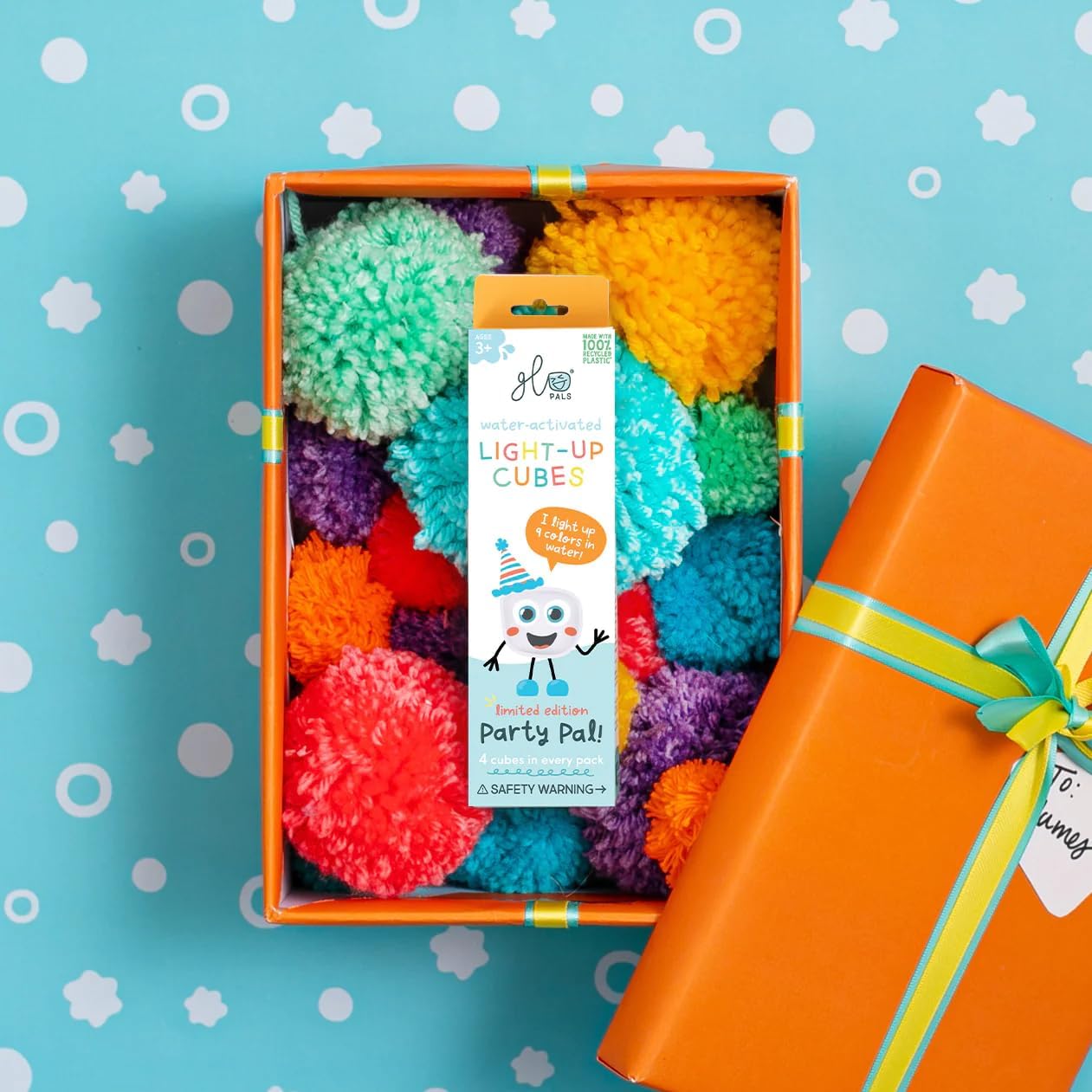 Glo Pals Party Pal Light Up Cubes (4 Pieces)