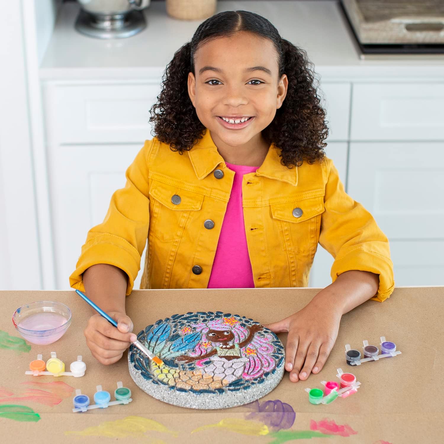 Paint Your Own Stepping Stone: Mermaid