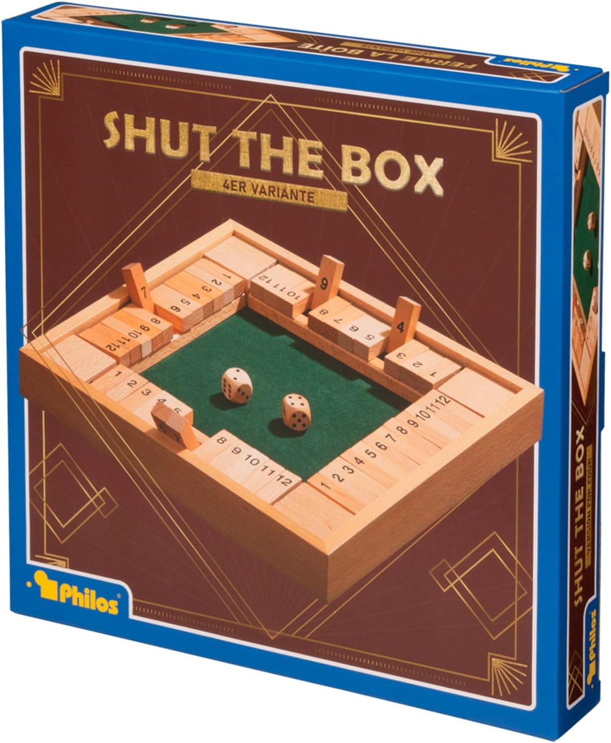 Philos Shut The Box Puzzle Game