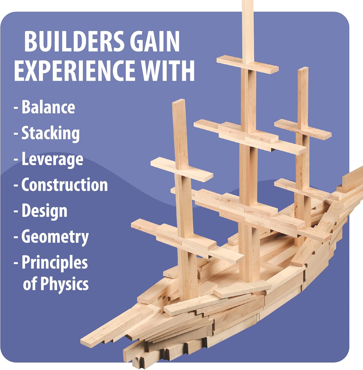 Keva Maple 200 planks