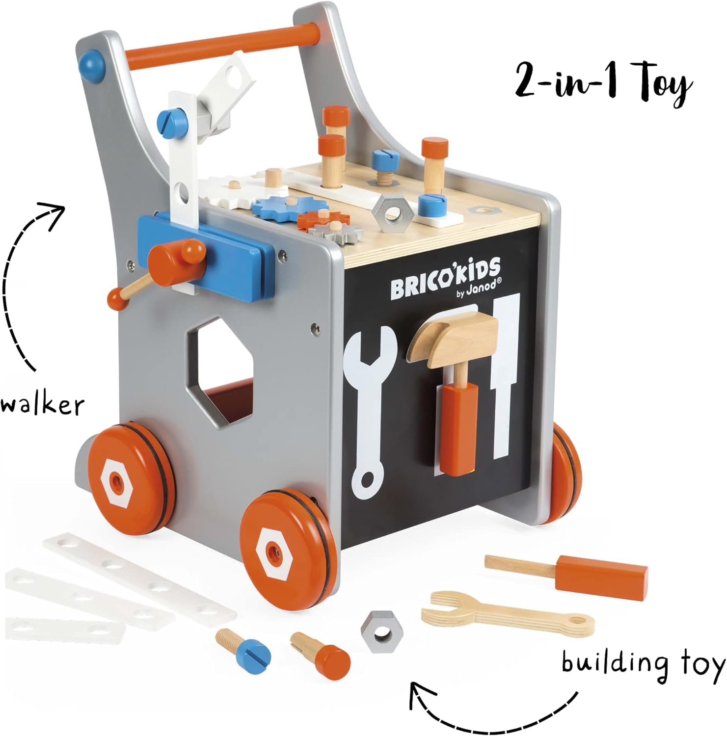 Janod Magnetic DIY Trolley