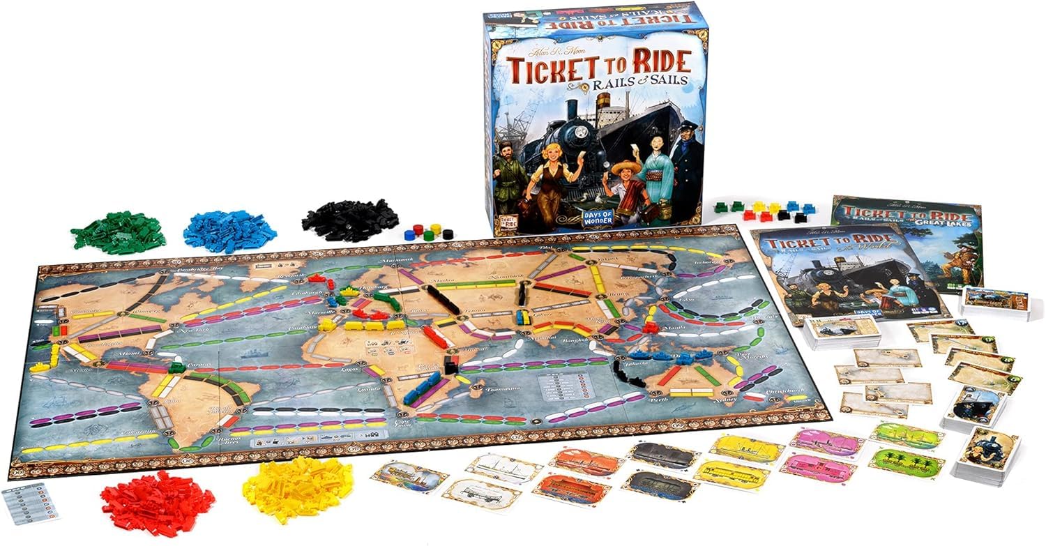 Ticket to Ride - Rails & Sails