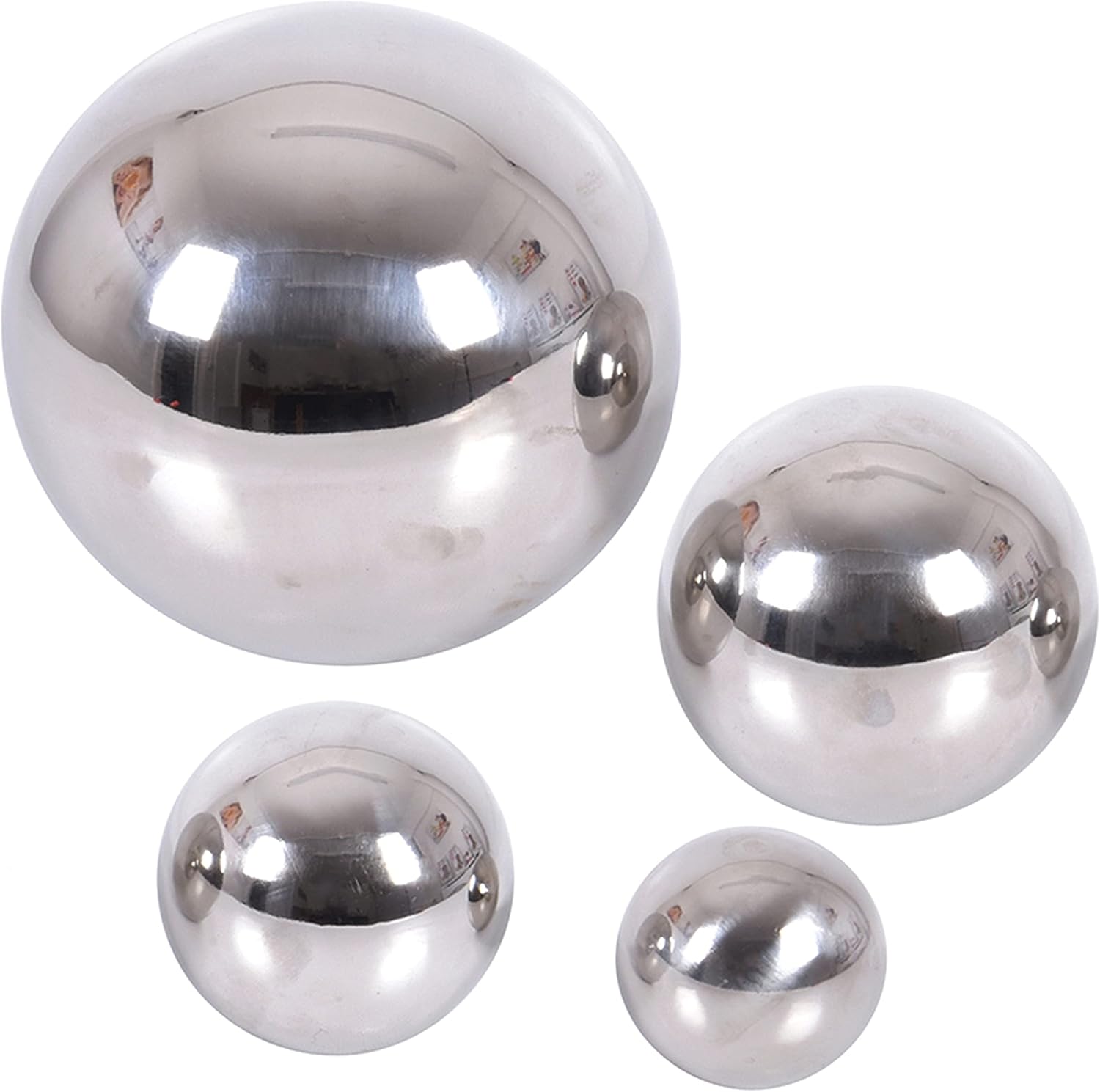 Sensory Reflective Silver Balls