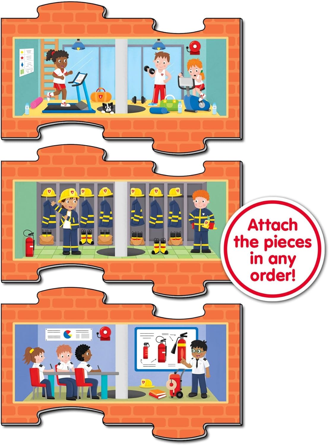 Tower Puzzle Fire Station