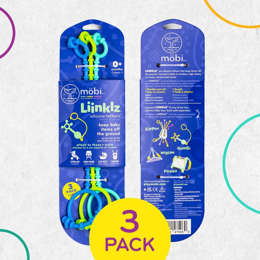 Liinklz - Silicone "Everything" Tethers - Blue