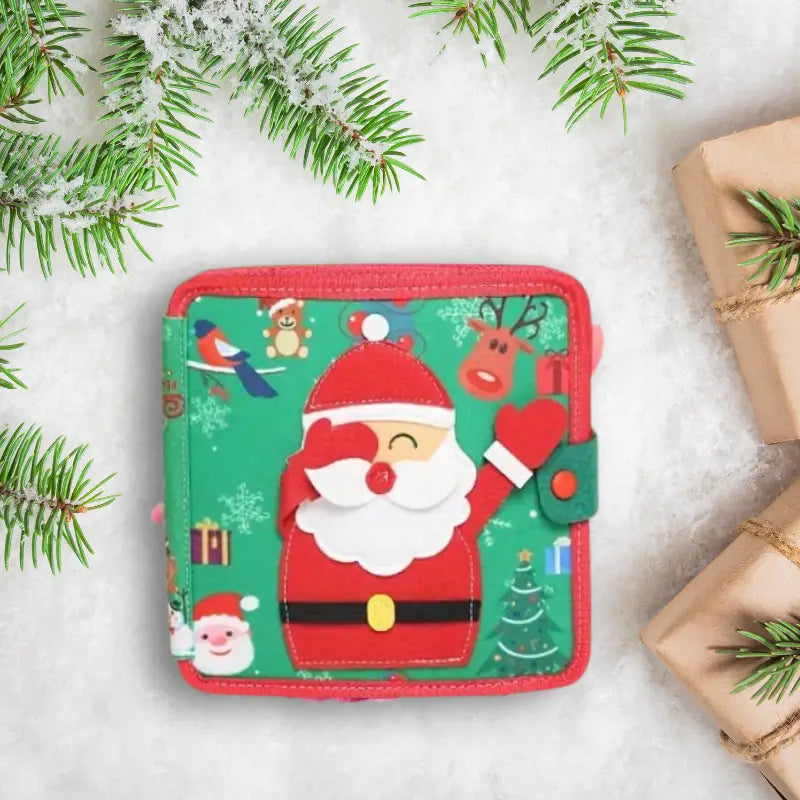 Montessori Busy Board Book Christmas