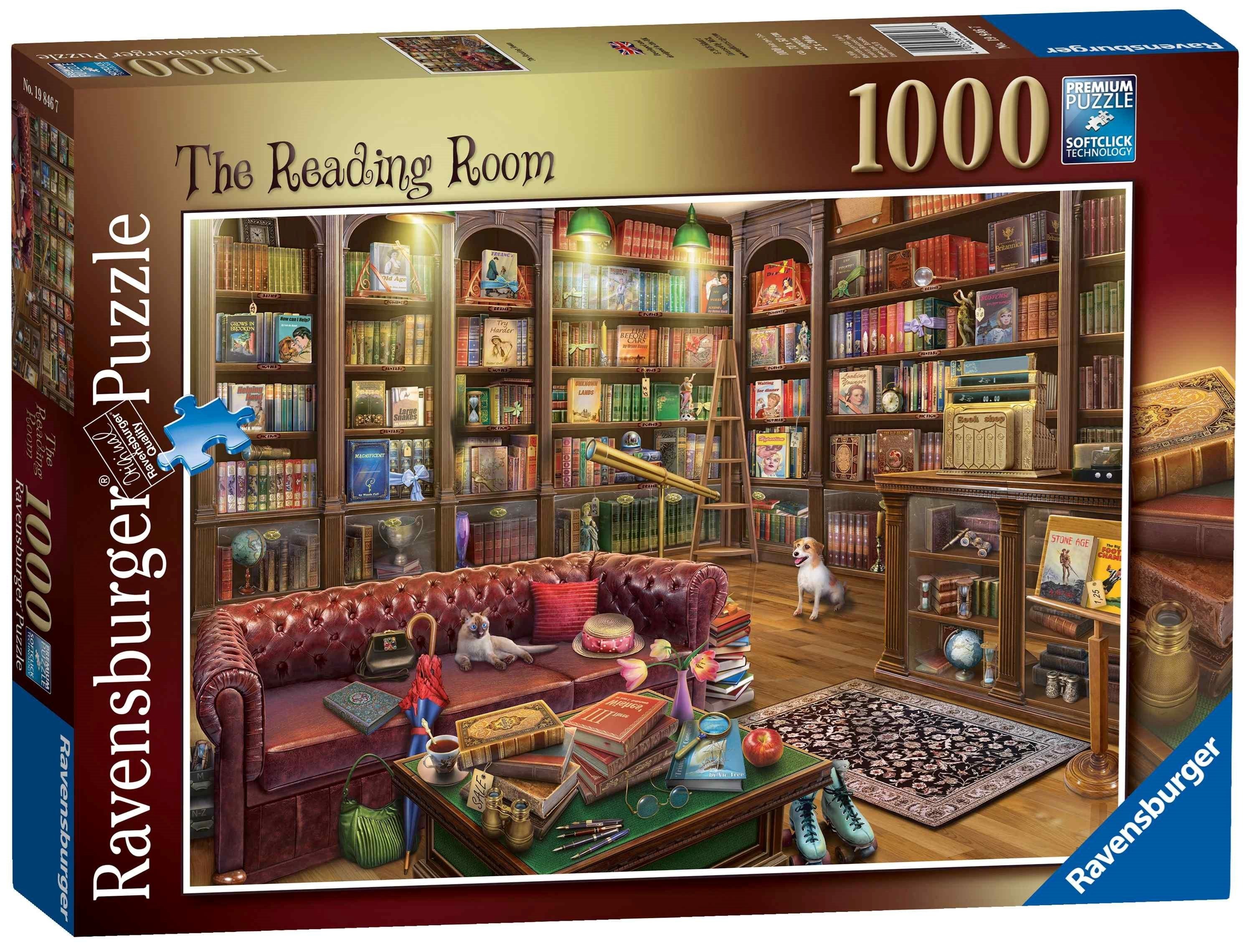 The Reading Room Ravensburger Puzzle 1000 piece