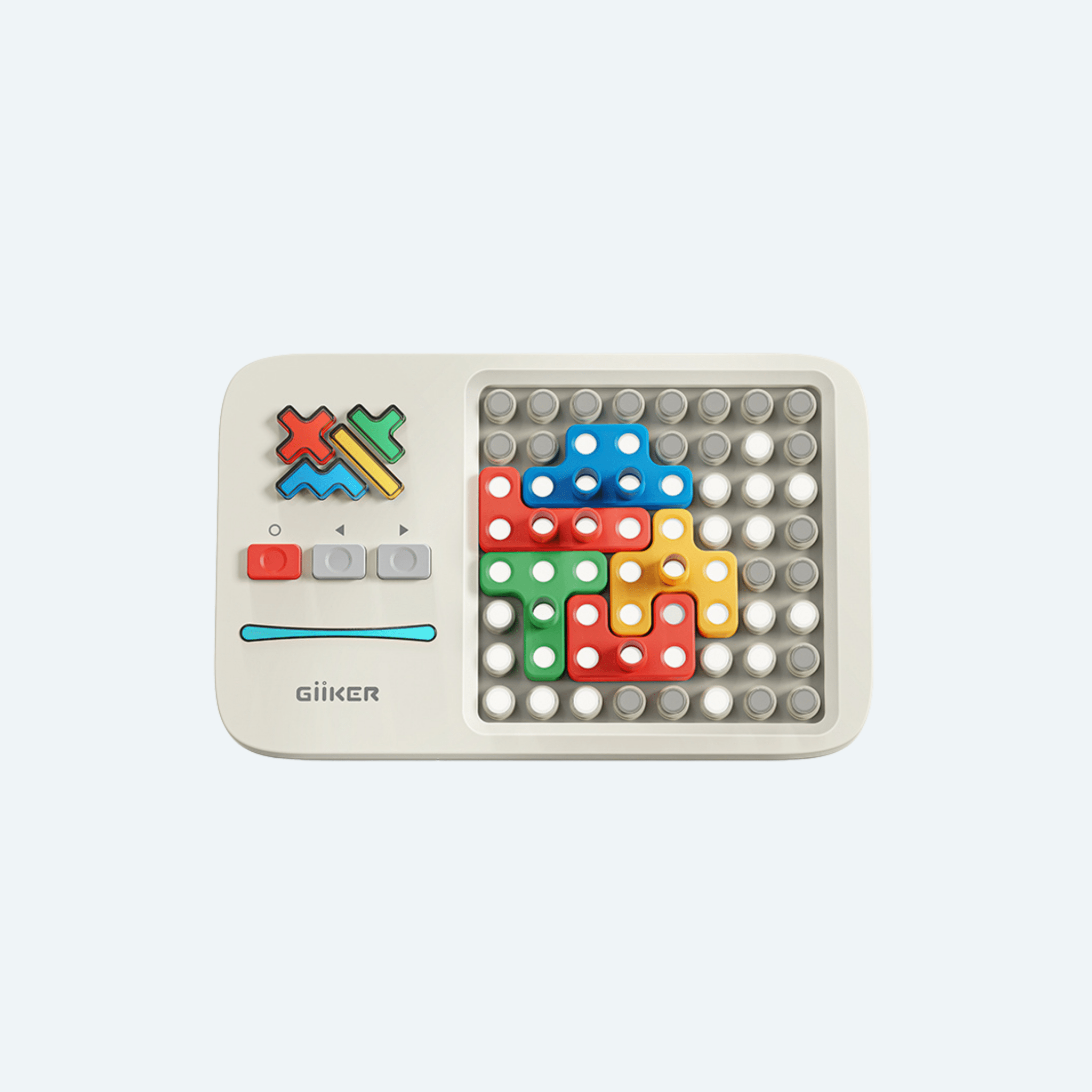 GiiKER Super Blocks electronic pattern-matching puzzle console with 64-LED board