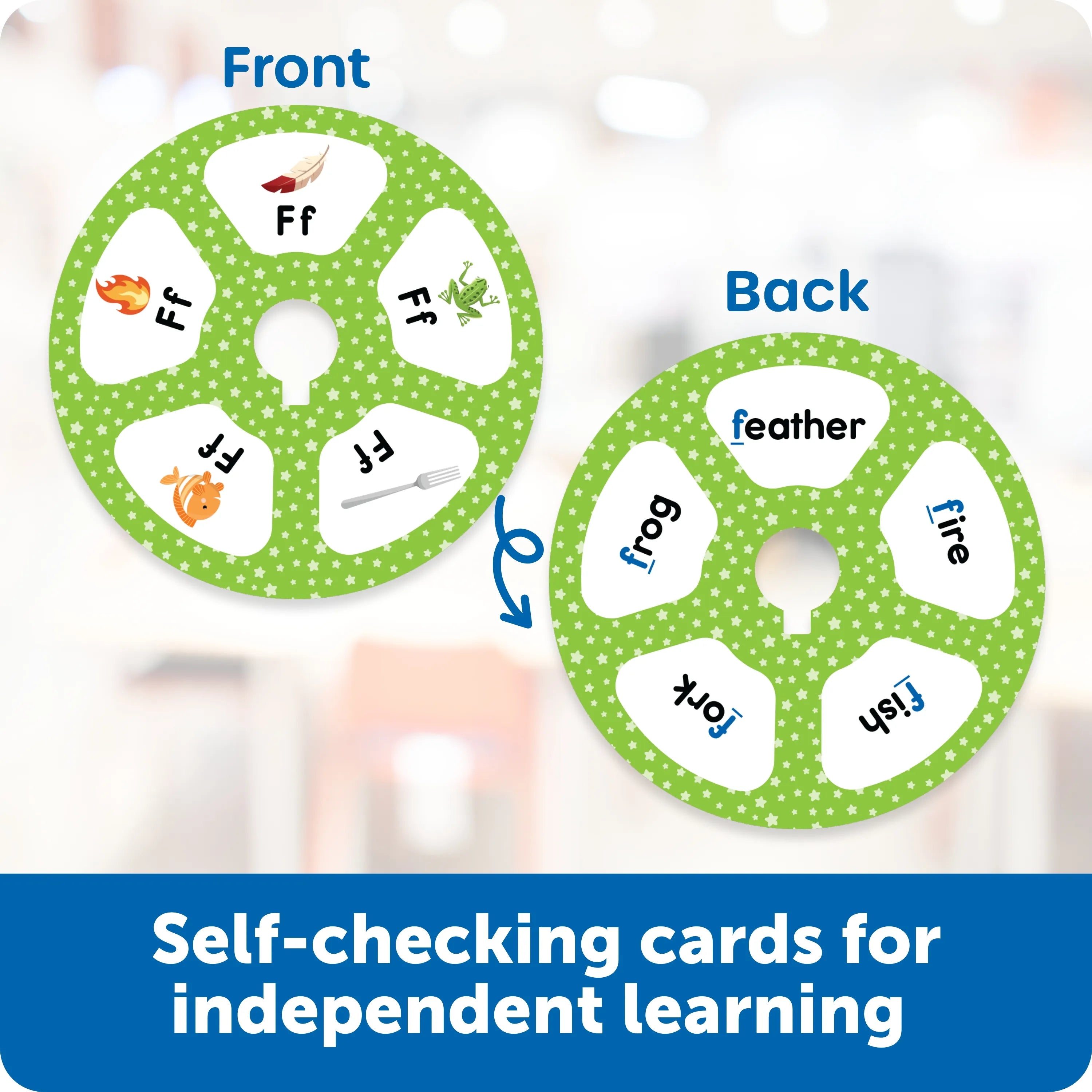 Skill Builders! Letter Quiz Wheel - Learning Resources