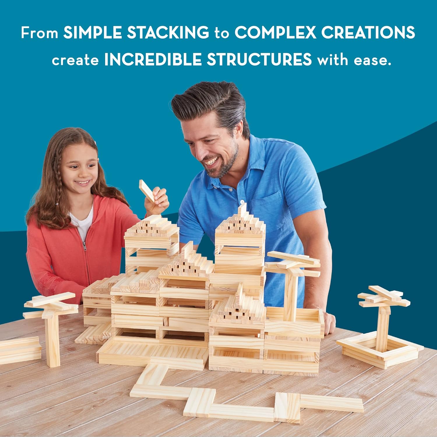 Keva Structures 200 Plank Set