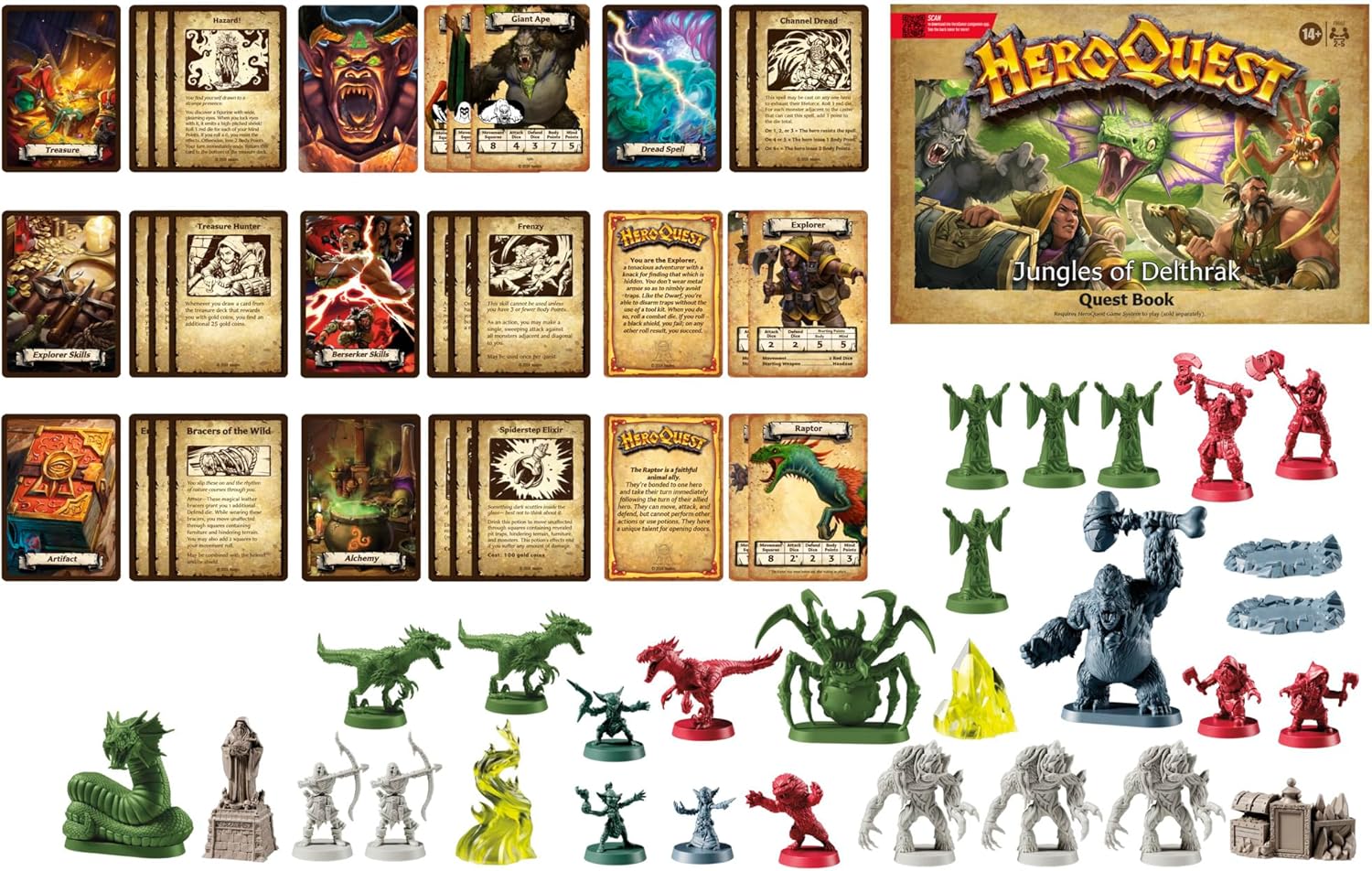 HeroQuest - Jungles of Delthrak Quest Pack