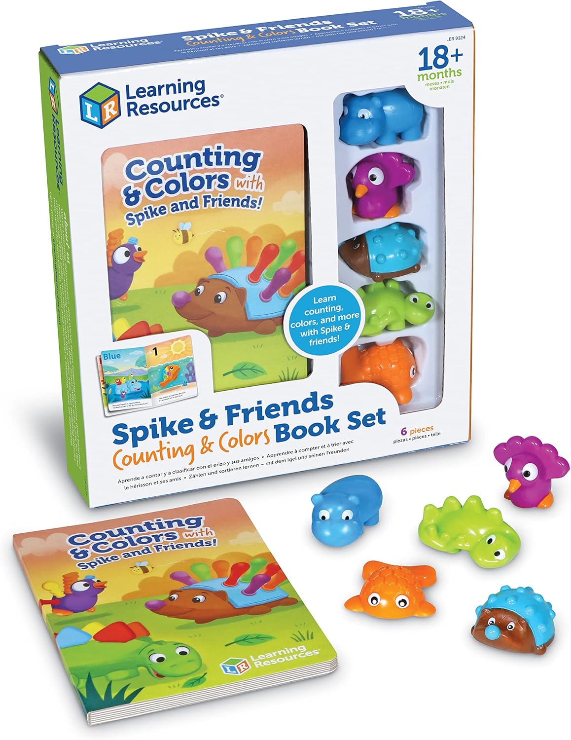 Counting and Colours - Spike and Friends