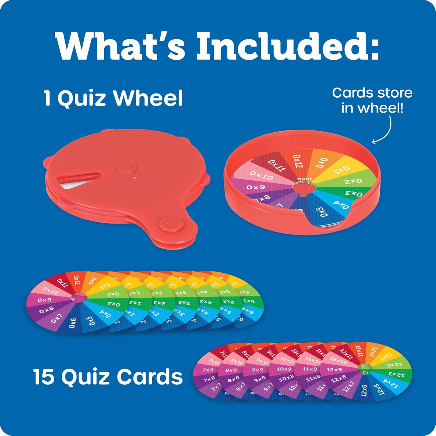 Multiplication Quiz Wheel