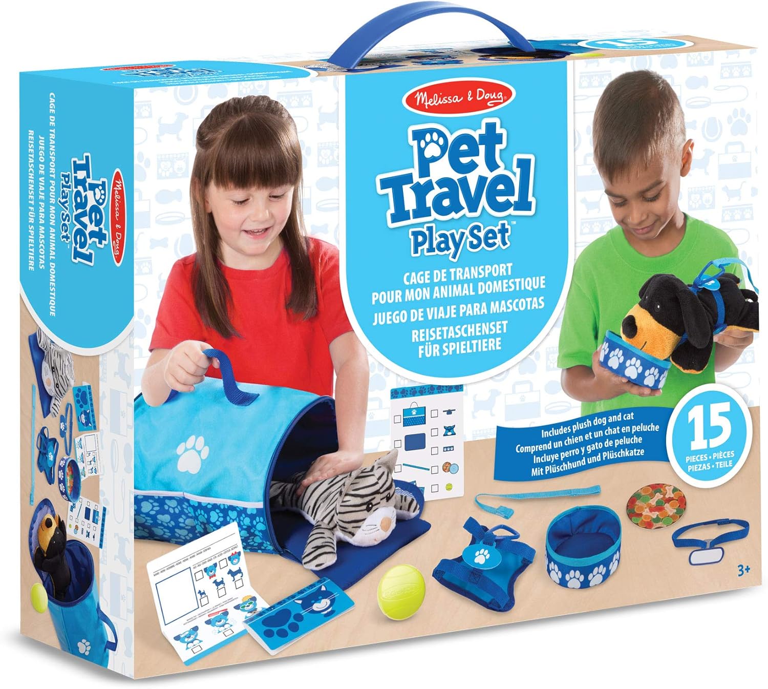 Melissa & Doug Tote & Tour Pet Travel Play Set