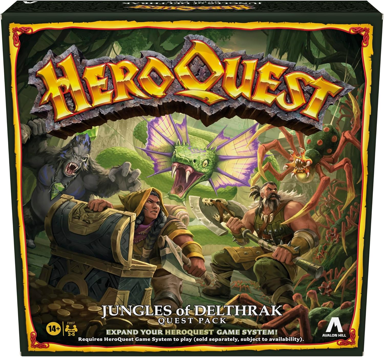 HeroQuest - Jungles of Delthrak Quest Pack